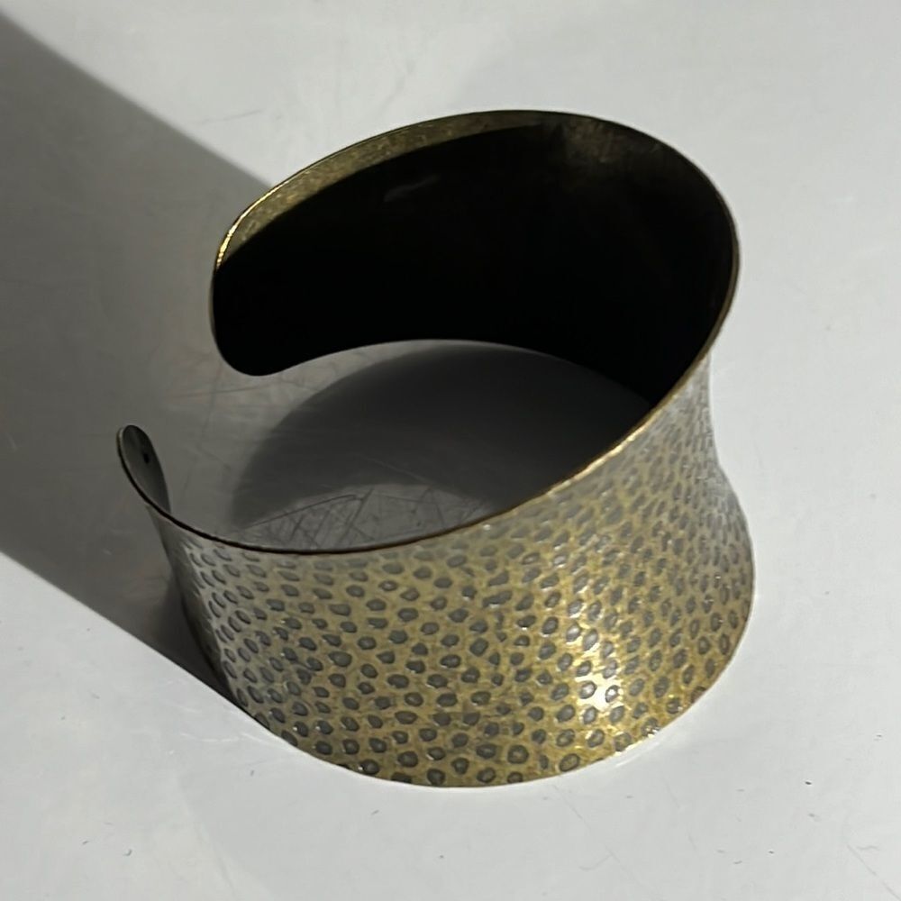 Bundle 3 for $15 | Wide Bronze Colored Metal Cuff Bracelet